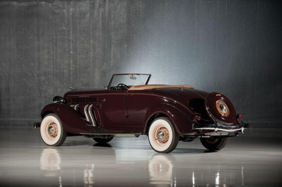  Auburn 852 SC Convertible Coupe 1936 года  (фото 18 из 50)